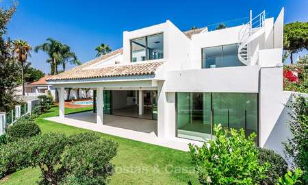 Exquise villa de luxe moderne à vendre, côté plage Puerto Banus, Marbella 9566