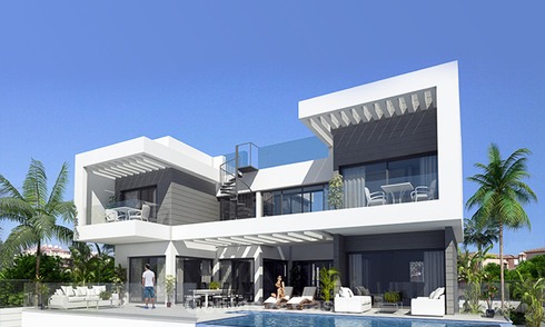 Magnifiques villas de luxe contemporaines avec vue sur la mer à vendre - Mijas, Costa del Sol 9959