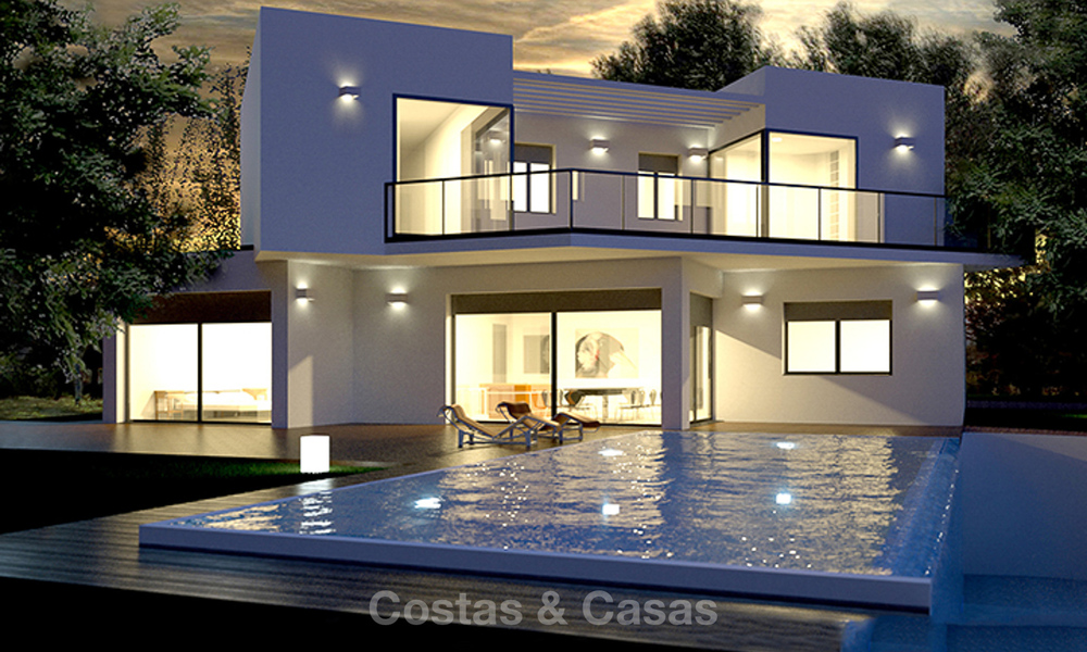 Magnifiques villas de luxe contemporaines avec vue sur la mer à vendre - Mijas, Costa del Sol 9960