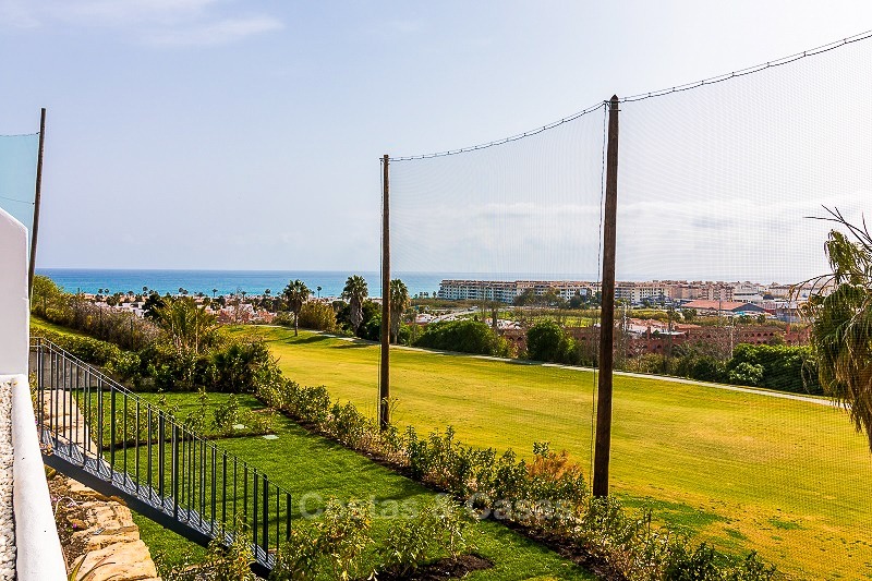 A vendre ! Prêt à emménager dans ces nouveaux appartements de golf avec vue sur mer et à distance de marche de la plage - Casares, Costa del Sol 10847 