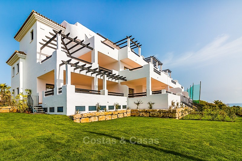 A vendre ! Prêt à emménager dans ces nouveaux appartements de golf avec vue sur mer et à distance de marche de la plage - Casares, Costa del Sol 10852