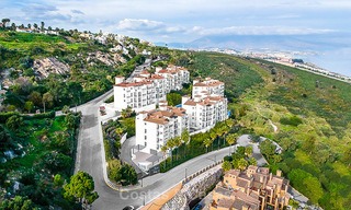 Appartements de luxe spacieux et modernes à vendre dans une nouvelle centre de bien-être avec vue imprenable sur la mer, Manilva, Costa del Sol 10104 