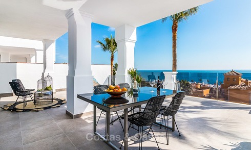 Appartements de luxe spacieux et modernes à vendre dans une nouvelle centre de bien-être avec vue imprenable sur la mer, Manilva, Costa del Sol 10118