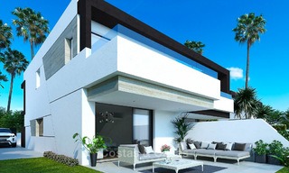 Nouvelles villas jumelée de luxe à vendre, New Golden Mile - Estepona, Marbella 9995 