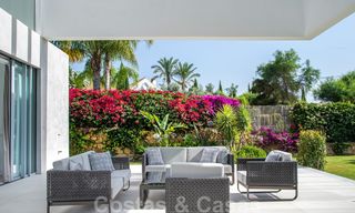 Villa de luxe contemporaine, neuve, avec vue panoramique sur la mer à vendre, dans un complexe de golf exclusif, Benahavis - Marbella 26516 