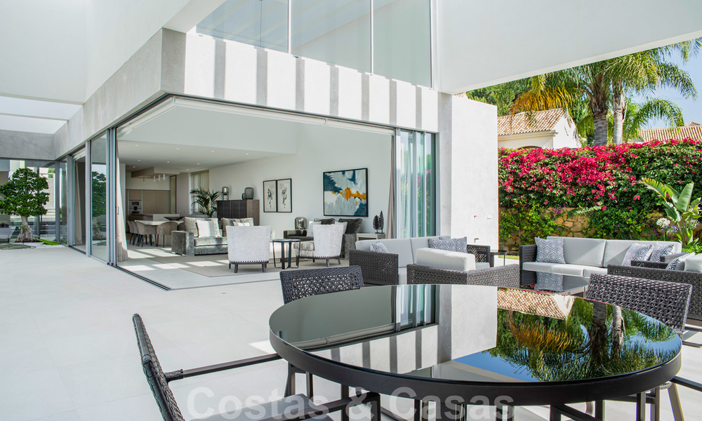 Villa de luxe contemporaine, neuve, avec vue panoramique sur la mer à vendre, dans un complexe de golf exclusif, Benahavis - Marbella 26517
