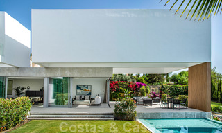 Villa de luxe contemporaine, neuve, avec vue panoramique sur la mer à vendre, dans un complexe de golf exclusif, Benahavis - Marbella 26521 
