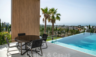 Villa de luxe contemporaine, neuve, avec vue panoramique sur la mer à vendre, dans un complexe de golf exclusif, Benahavis - Marbella 26522 