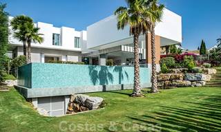Villa de luxe contemporaine, neuve, avec vue panoramique sur la mer à vendre, dans un complexe de golf exclusif, Benahavis - Marbella 26526 