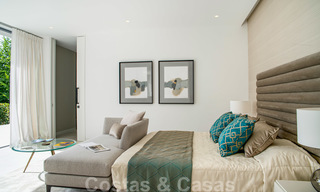 Villa de luxe contemporaine, neuve, avec vue panoramique sur la mer à vendre, dans un complexe de golf exclusif, Benahavis - Marbella 26528 