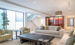 Villa de luxe contemporaine, neuve, avec vue panoramique sur la mer à vendre, dans un complexe de golf exclusif, Benahavis - Marbella 26532 