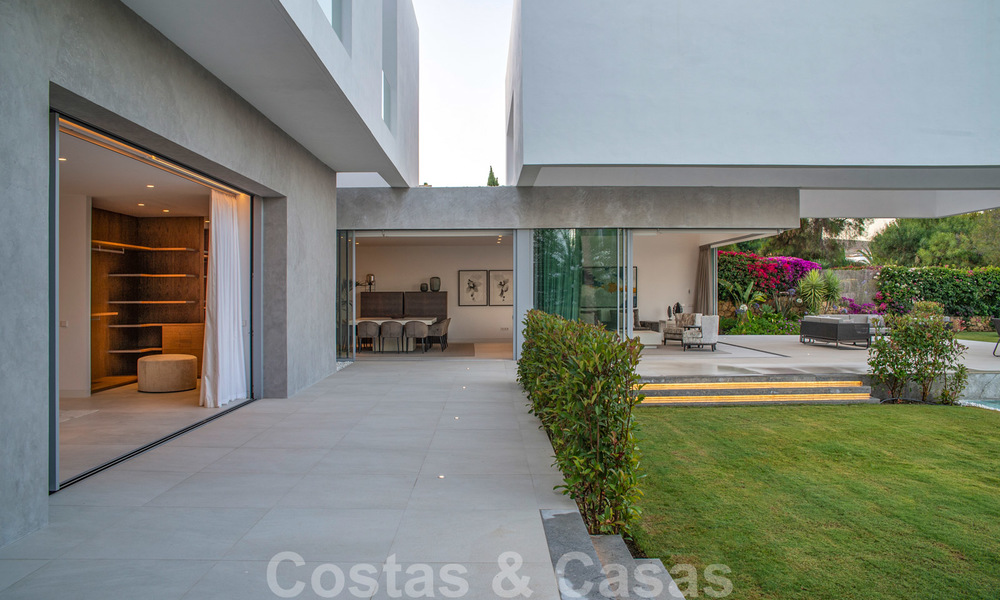 Villa de luxe contemporaine, neuve, avec vue panoramique sur la mer à vendre, dans un complexe de golf exclusif, Benahavis - Marbella 26547