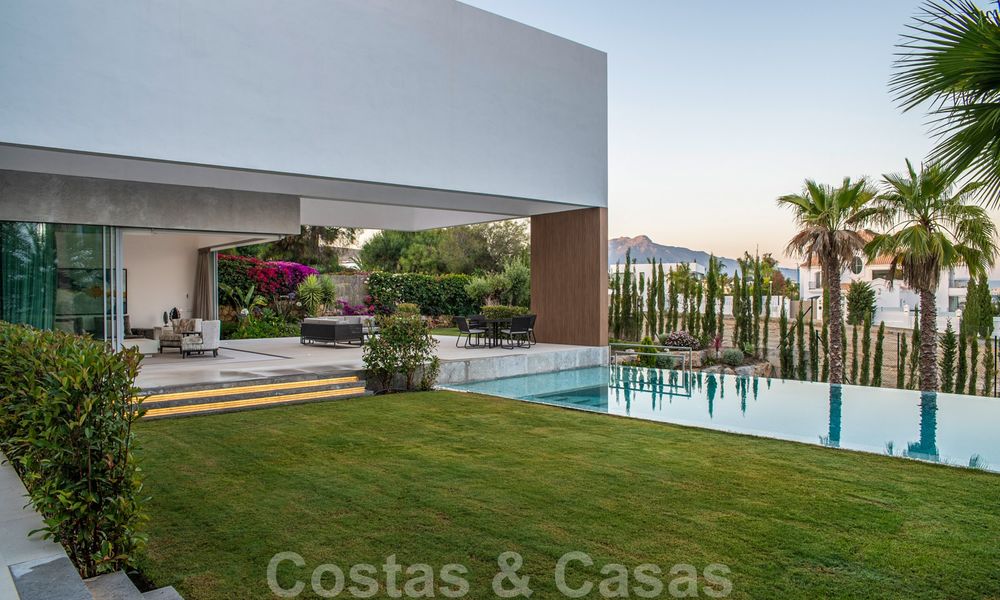 Villa de luxe contemporaine, neuve, avec vue panoramique sur la mer à vendre, dans un complexe de golf exclusif, Benahavis - Marbella 26548