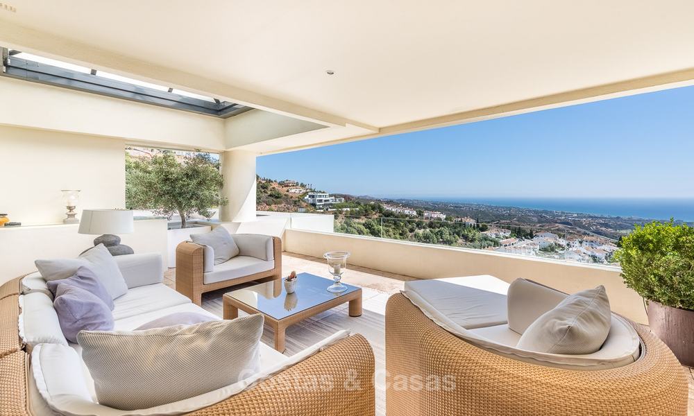 Penthouse moderne, impressionnant et très luxueux avec vue panoramique sur mer à vendre, Marbella Est, Marbella 10292