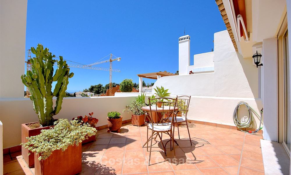 Spectaculaire penthouse duplex moderne avec vue panoramique sur la mer à vendre, Nueva Andalucía, Marbella 10345
