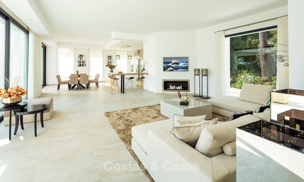 Villa de luxe opulente et contemporaine à vendre dans la vallée du Golf de Nueva Andalucía, Marbella 10441
