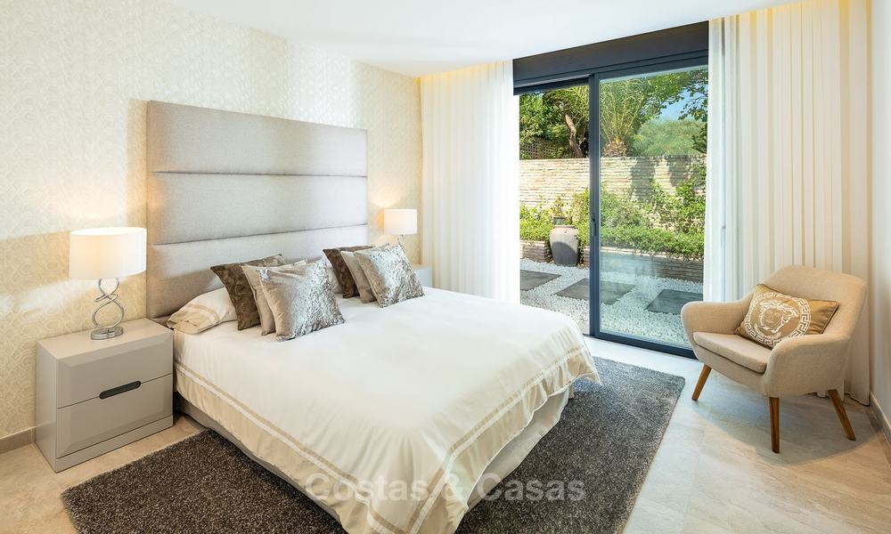 Villa de luxe opulente et contemporaine à vendre dans la vallée du Golf de Nueva Andalucía, Marbella 10442