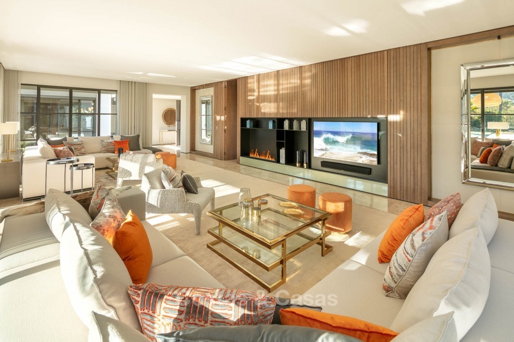 Spectaculaire villa de luxe moderne à vendre sur le golf de Las Brisas, Nueva Andalucia, Marbella 10626