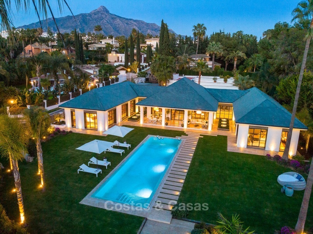 Spectaculaire villa de luxe moderne à vendre sur le golf de Las Brisas, Nueva Andalucia, Marbella 10630