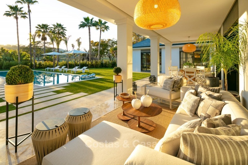 Spectaculaire villa de luxe moderne à vendre sur le golf de Las Brisas, Nueva Andalucia, Marbella 10632 