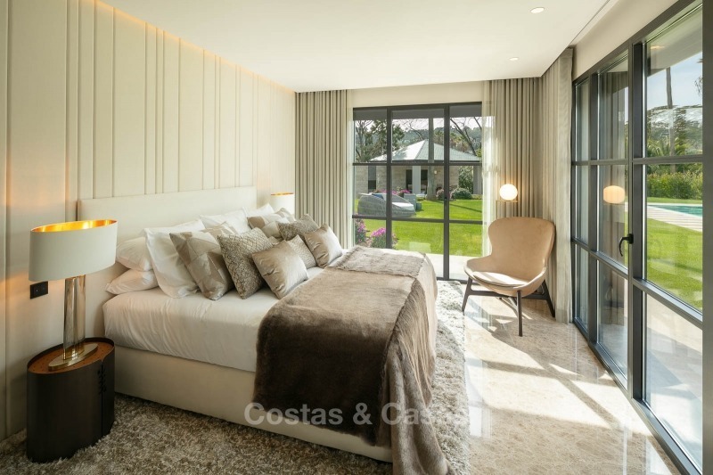 Spectaculaire villa de luxe moderne à vendre sur le golf de Las Brisas, Nueva Andalucia, Marbella 10636 