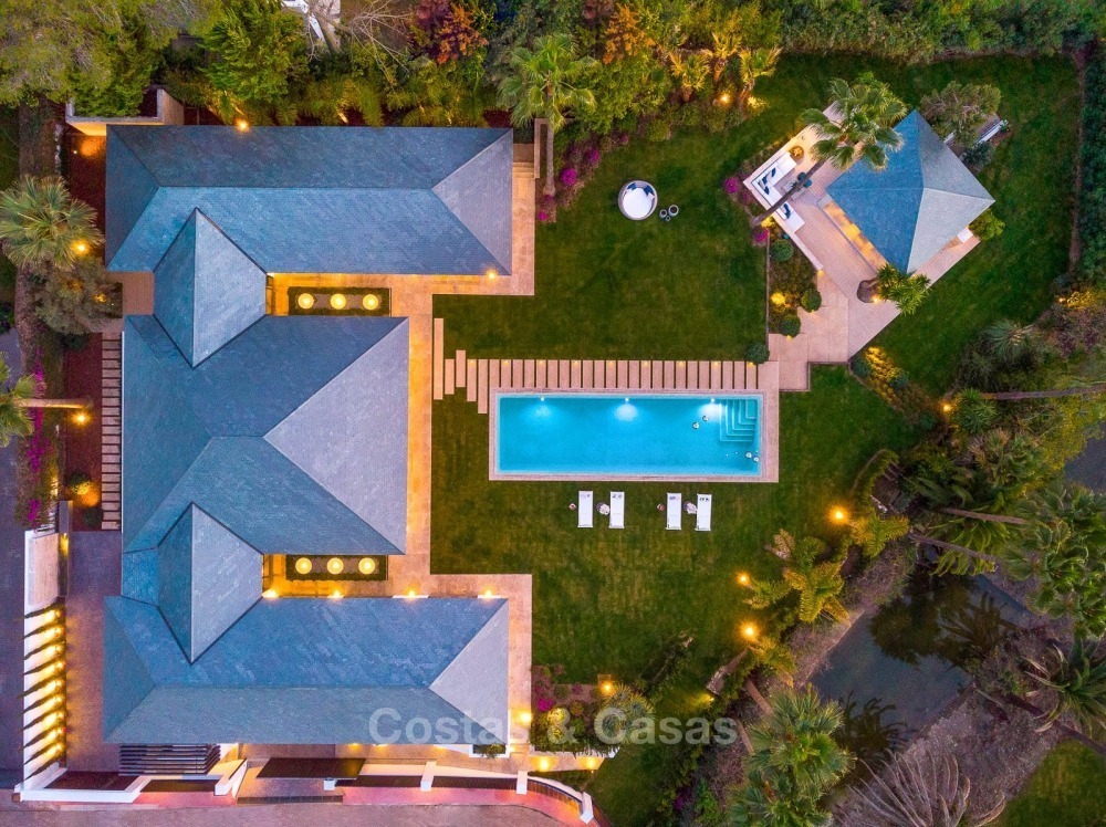 Spectaculaire villa de luxe moderne à vendre sur le golf de Las Brisas, Nueva Andalucia, Marbella 10644