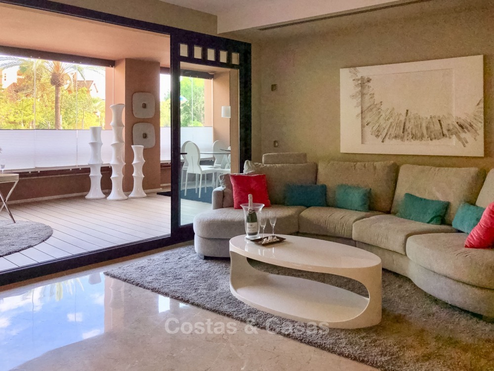 Opportunité : appartement de qualité à un prix attractif dans un complexe de luxe en front de mer à vendre - San Pedro, Marbella 10729