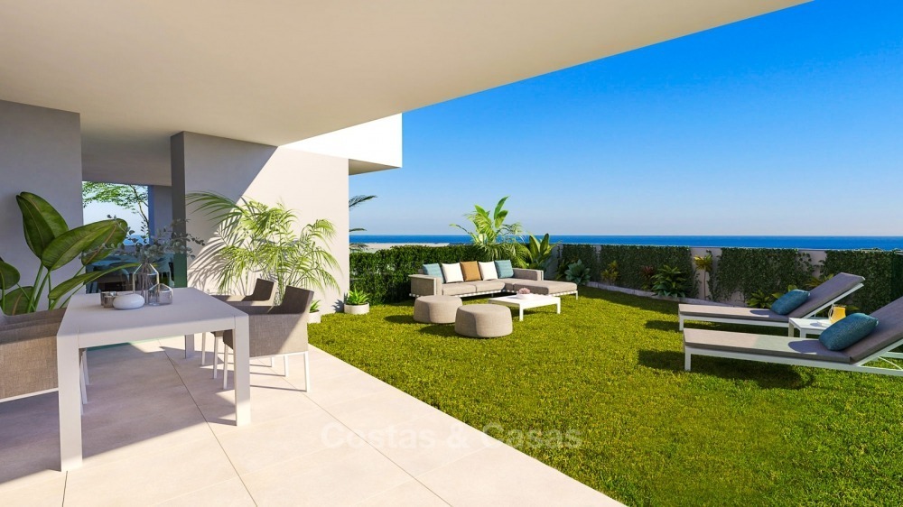 Magnifiques appartements de luxe contemporains avec vue imprenable sur mer à vendre, à quelques pas de la plage, La Duquesa, Manilva, Costa del Sol 10824
