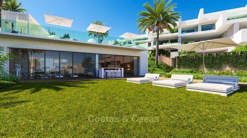 Magnifiques appartements de luxe contemporains avec vue imprenable sur mer à vendre, à quelques pas de la plage, La Duquesa, Manilva, Costa del Sol 10826 