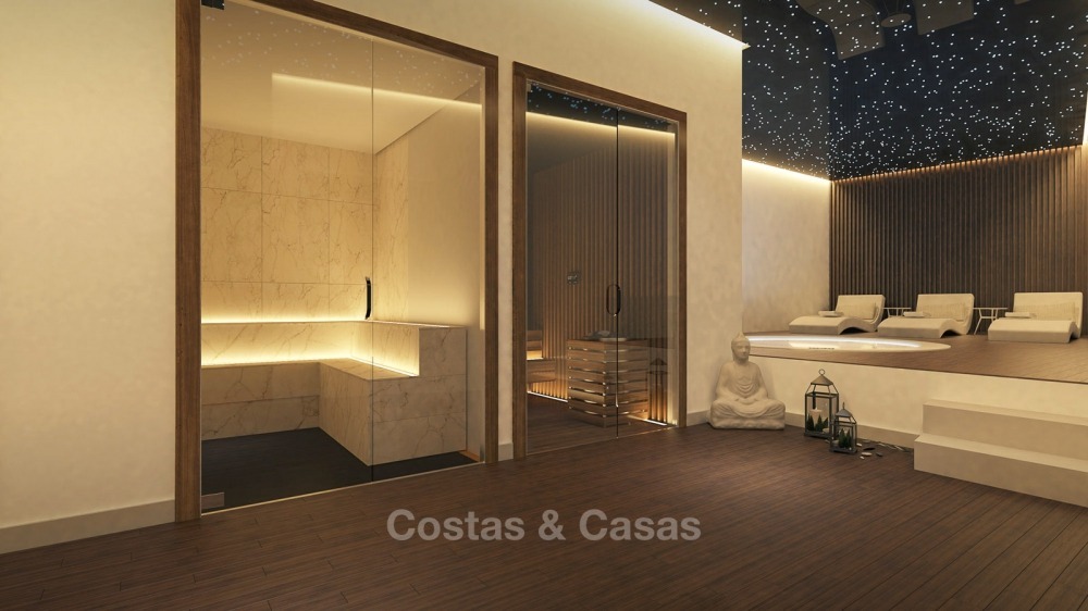 Magnifiques appartements de luxe contemporains avec vue imprenable sur mer à vendre, à quelques pas de la plage, La Duquesa, Manilva, Costa del Sol 10835