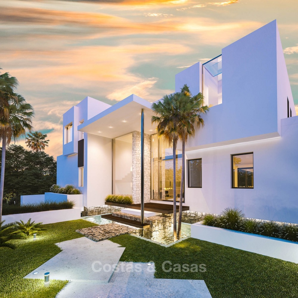Villa de luxe spectaculaire, de style contemporain à vendre sur le Nouveau Golden Mile - Estepona East, Marbella 10860