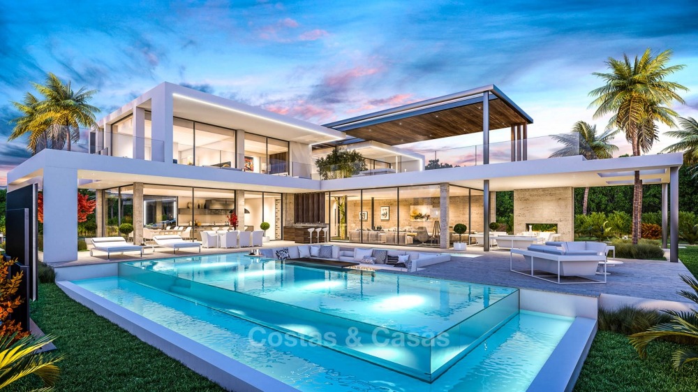 Luxueuse villa contemporaine à deux pas de la plage à vendre, New Golden Mile entre Marbella et Estepona 10861