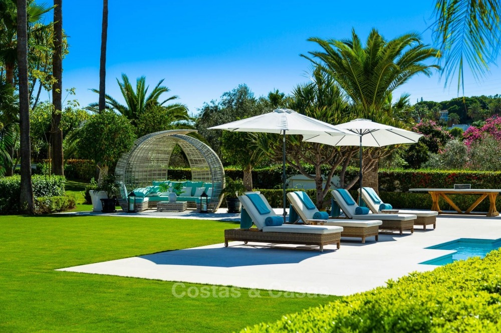 Villa Palatial en première ligne de golf à vendre à Las Brisas Golf, Nueva Andalucia, Marbella 10870