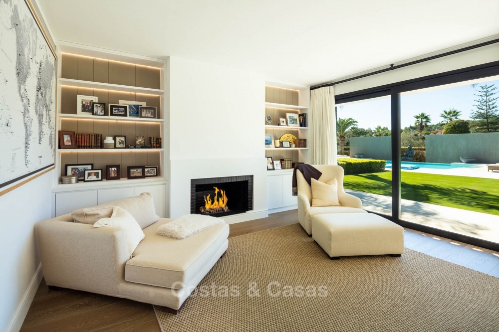 Villa Palatial en première ligne de golf à vendre à Las Brisas Golf, Nueva Andalucia, Marbella 10882