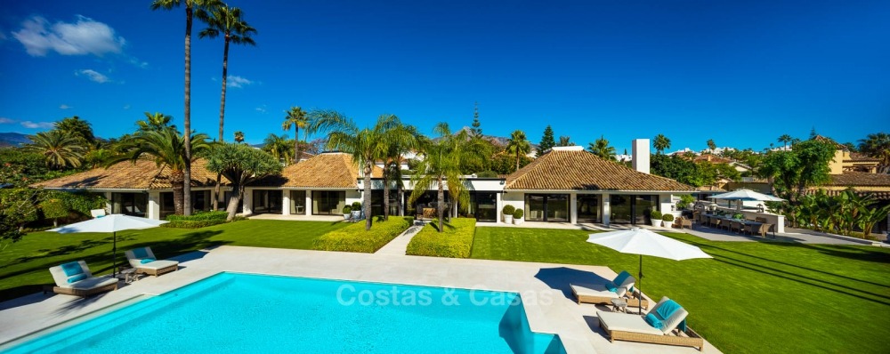 Villa Palatial en première ligne de golf à vendre à Las Brisas Golf, Nueva Andalucia, Marbella 10884