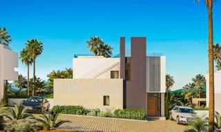 Nouvelles villas de luxe modernes et exclusives dans un complexe de golf à vendre à Mijas, Costa del Sol 10995 