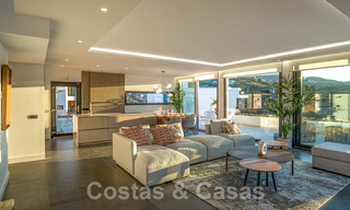 Nouvelles villas de luxe modernes et exclusives dans un complexe de golf à vendre à Mijas, Costa del Sol 56674 