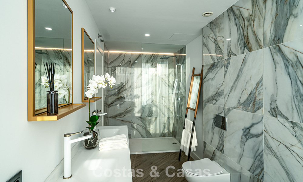 Nouvelles villas de luxe modernes et exclusives dans un complexe de golf à vendre à Mijas, Costa del Sol 776775