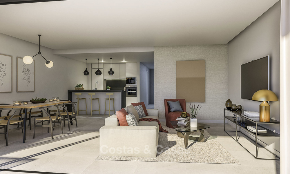Appartements neufs de luxe et moderne avec vue sur la mer à vendre, en première ligne de golf, Marbella Est 11613