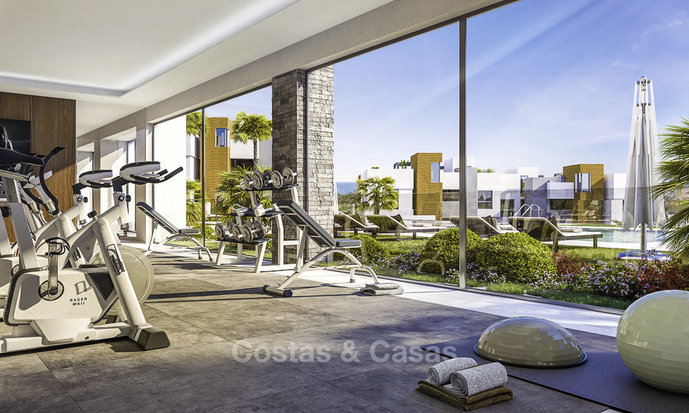 Appartements neufs de luxe et moderne avec vue sur la mer à vendre, en première ligne de golf, Marbella Est 11615