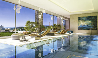 Appartements neufs de luxe et moderne avec vue sur la mer à vendre, en première ligne de golf, Marbella Est 11607 