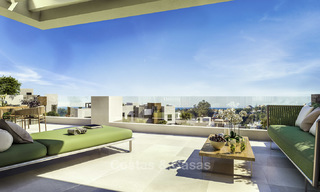 Appartements neufs de luxe et moderne avec vue sur la mer à vendre, en première ligne de golf, Marbella Est 11609 
