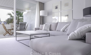 Appartement de luxe en front de mer avec vue sur mer à vendre dans un complexe exclusif sur le prestigieux Golden Mile, Marbella 11532 