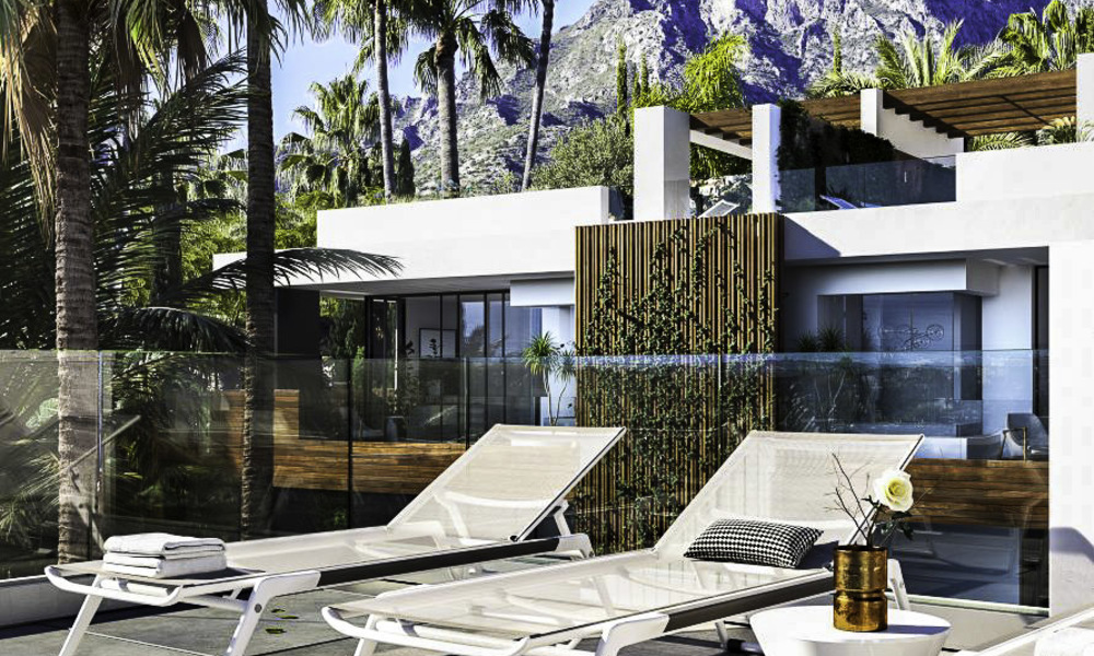 Villas de luxe contemporaines avec des belles vues à vendre - Sierra Blanca, Golden Mile, Marbella 11508