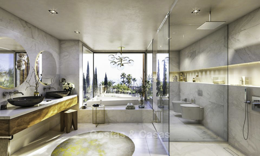 Villas de luxe contemporaines avec des belles vues à vendre - Sierra Blanca, Golden Mile, Marbella 11510