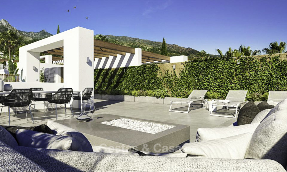 Villas de luxe contemporaines avec des belles vues à vendre - Sierra Blanca, Golden Mile, Marbella 11513