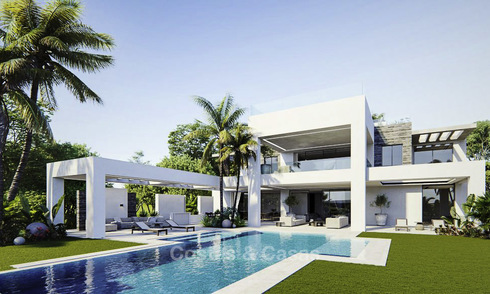 Villa de luxe de haut standing de style contemporain directement sur le golf à vendre, Benahavis - Marbella 11723