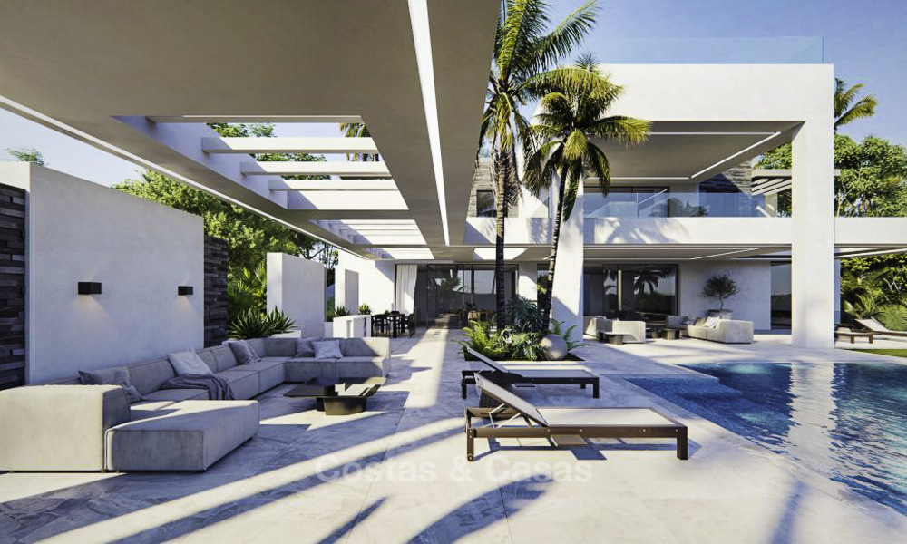 Villa de luxe de haut standing de style contemporain directement sur le golf à vendre, Benahavis - Marbella 11724