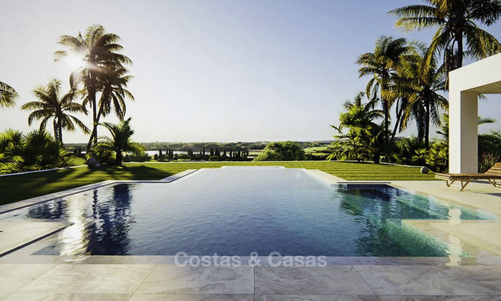 Villa de luxe de haut standing de style contemporain directement sur le golf à vendre, Benahavis - Marbella 11725
