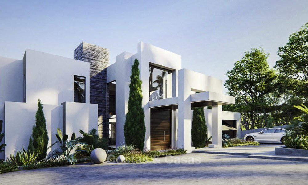 Villa de luxe de haut standing de style contemporain directement sur le golf à vendre, Benahavis - Marbella 11730